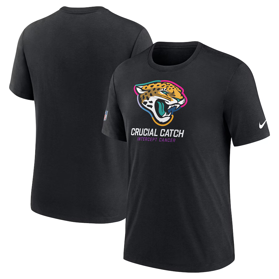 Men Jacksonville Jaguars 2024 Nike NFL black T shirts->nfl t-shirts->Sports Accessory